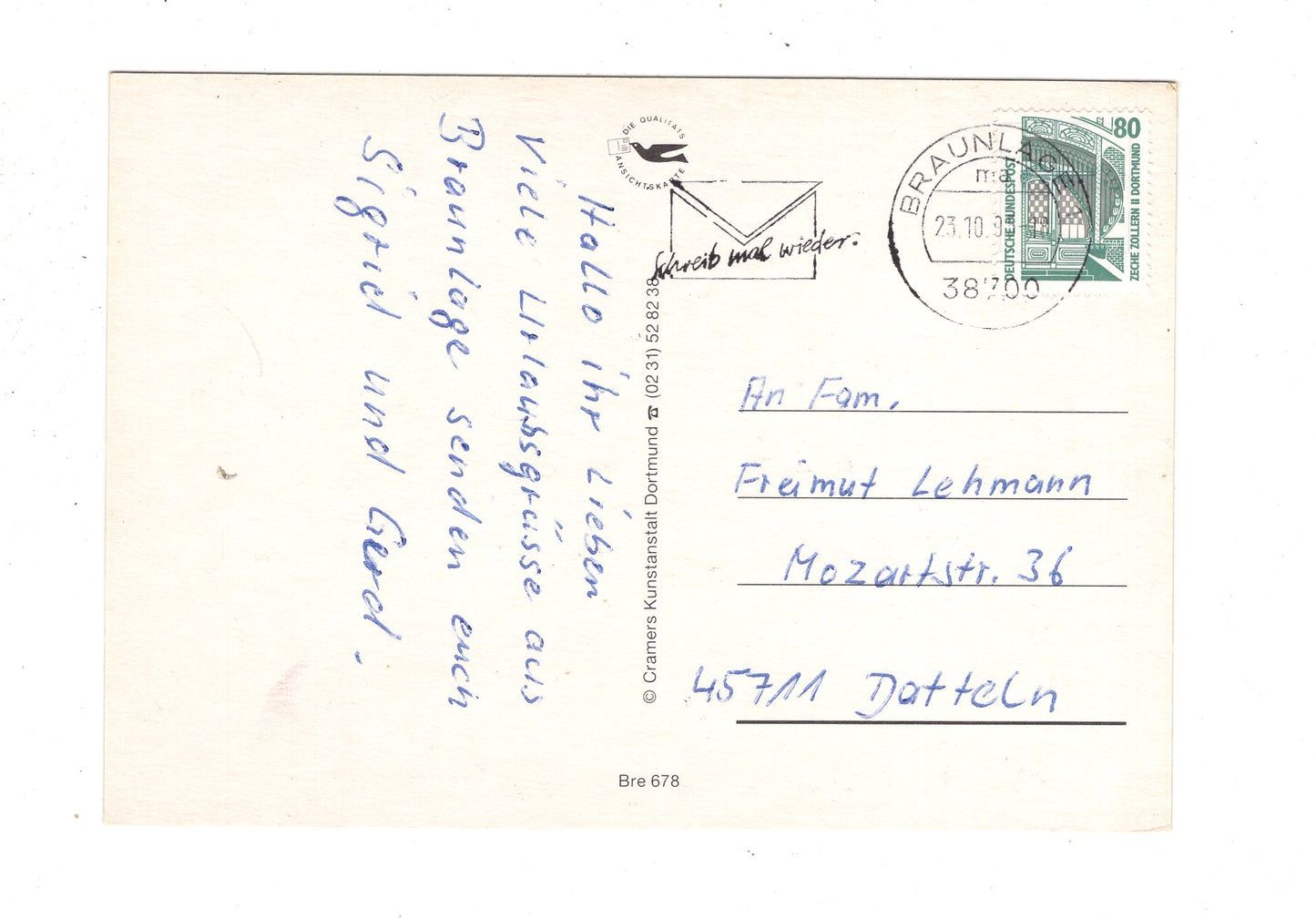 Ansichtskarte Braunlage / Oberharz / Kurgastzentrum +++ / J1-61