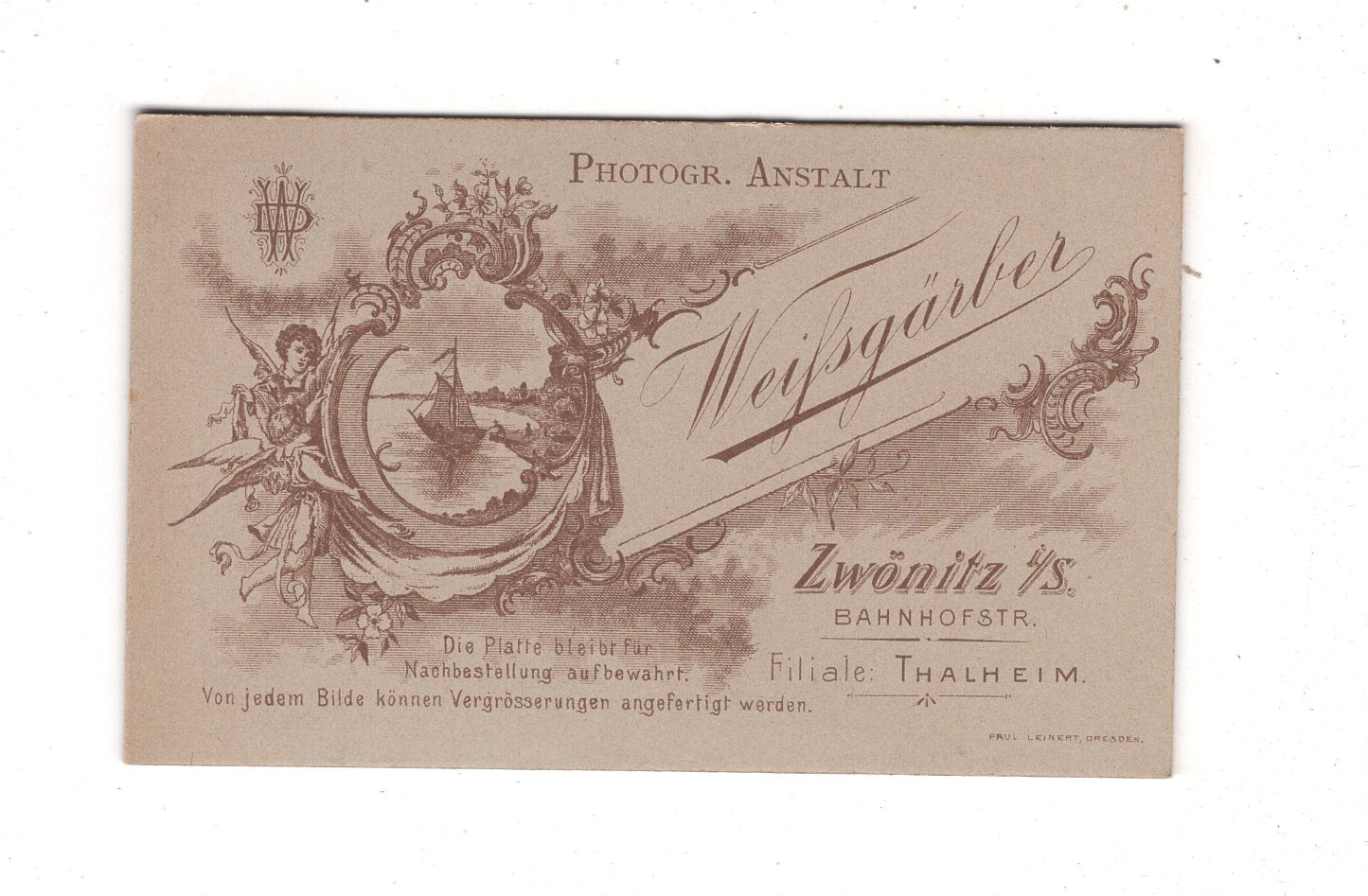 Fotografie Niedlicher kleiner Junge - Zwönitz / Thalheim 1900er / CDV M1-21