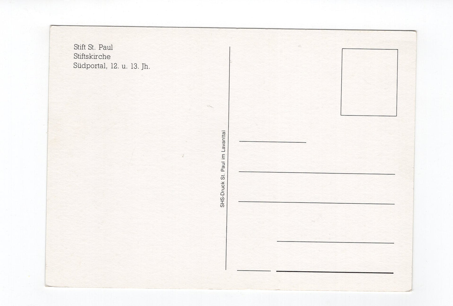 Ansichtskarte Stift St. Paul / Stiftskirche / Österreich