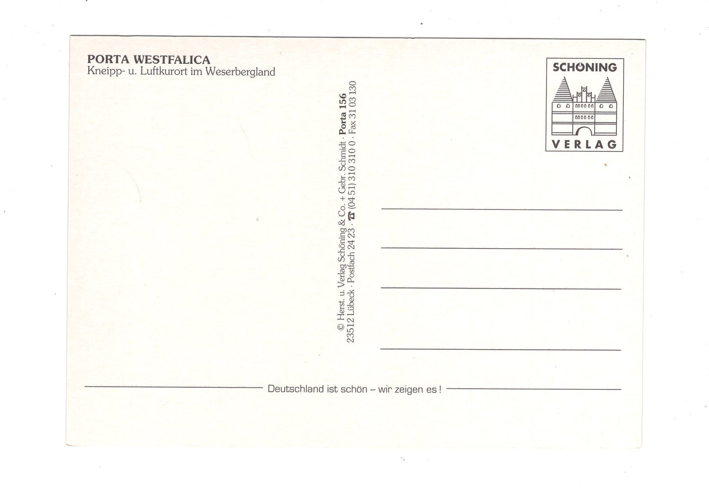 Ansichtskarte Porta Westfalica / Porta Berghotel +++