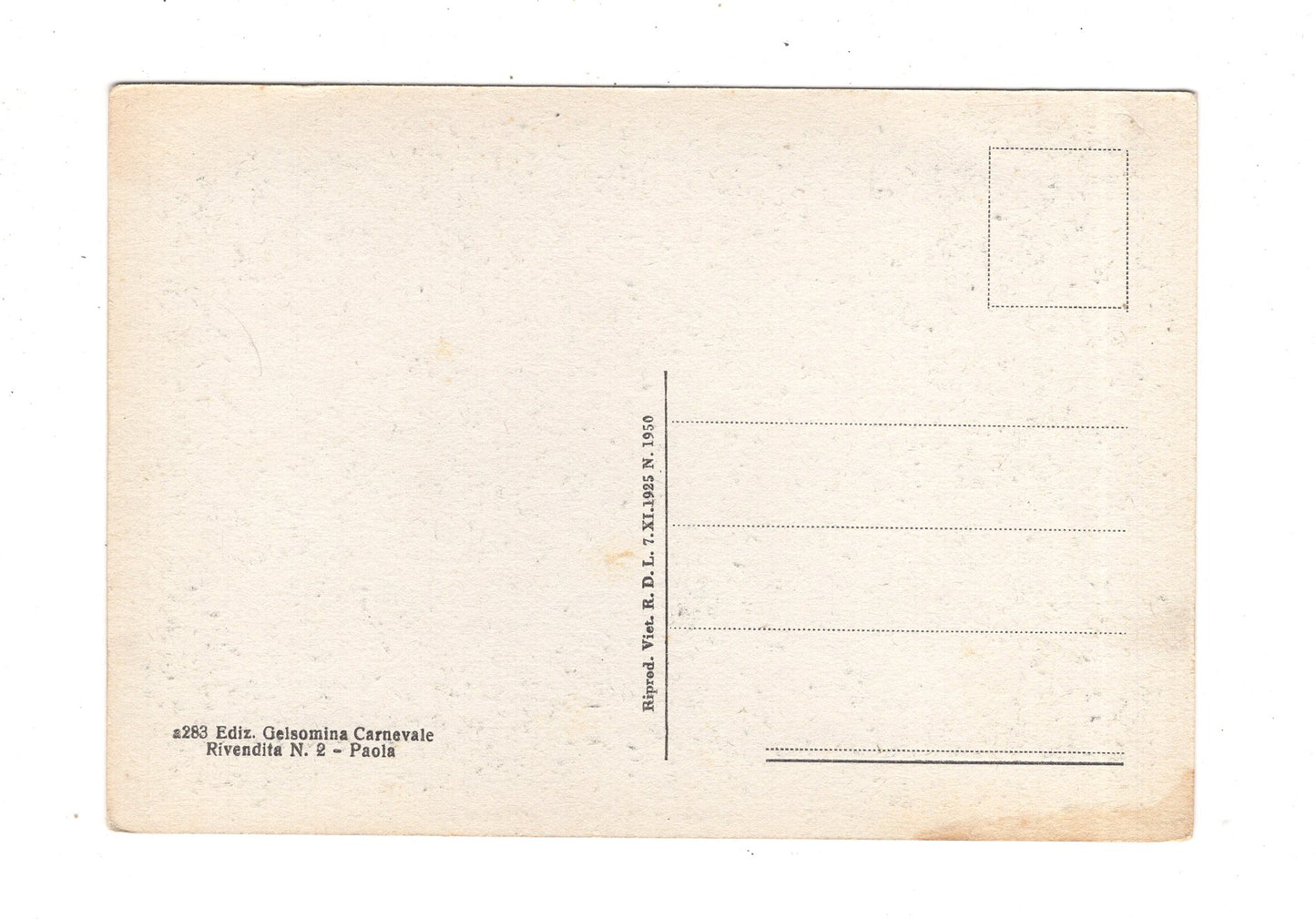 Ansichtskarte Paola / Basilica e Pietra del Miracolo / Italien / N1-60