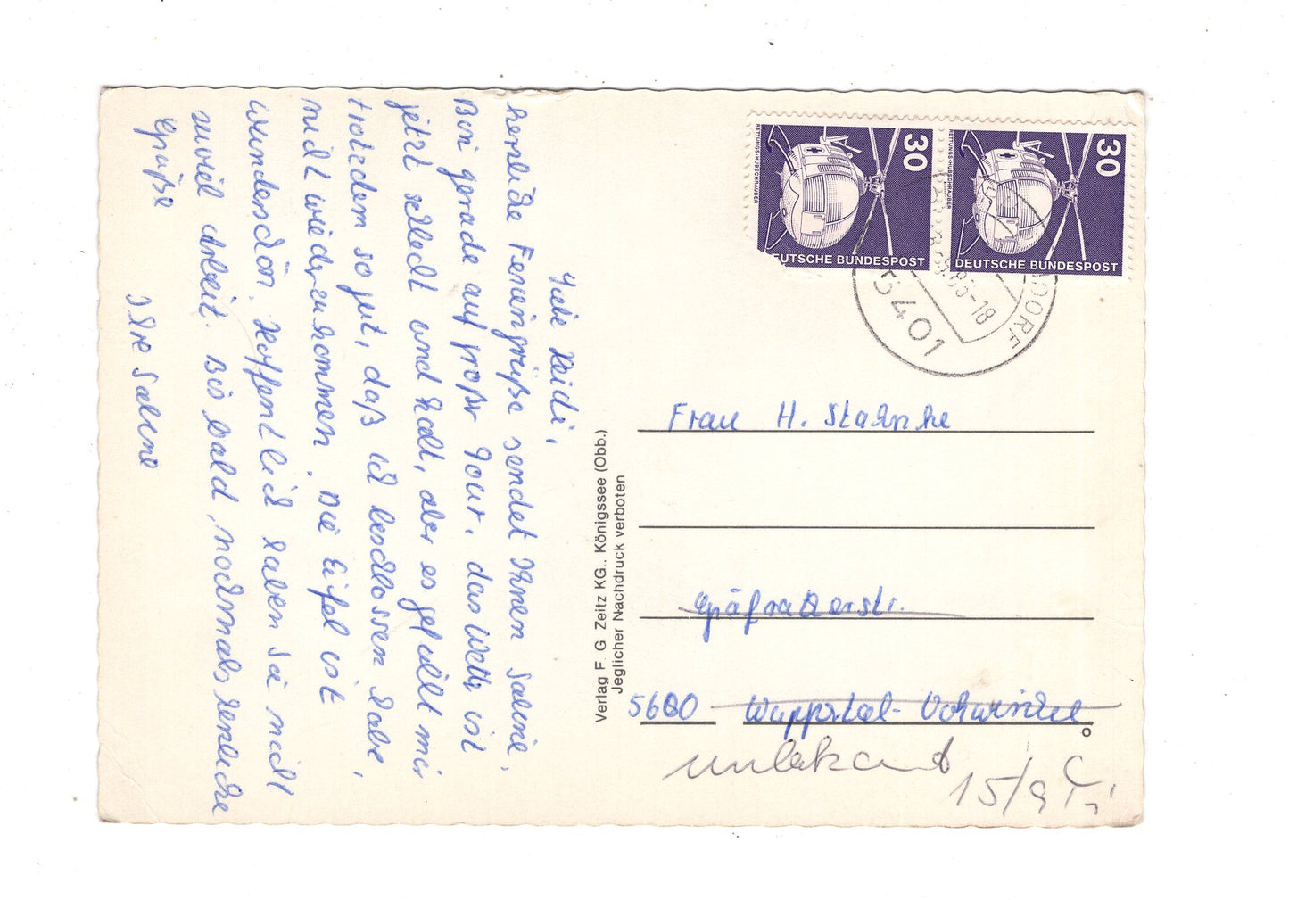 Ansichtskarte Burg Eltz / Mosel / M1-59