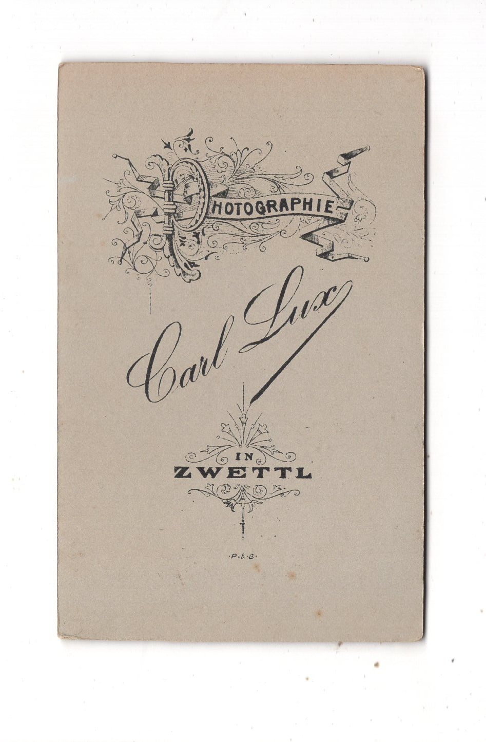 Fotografie Feine Dame - Zwettl 1900er