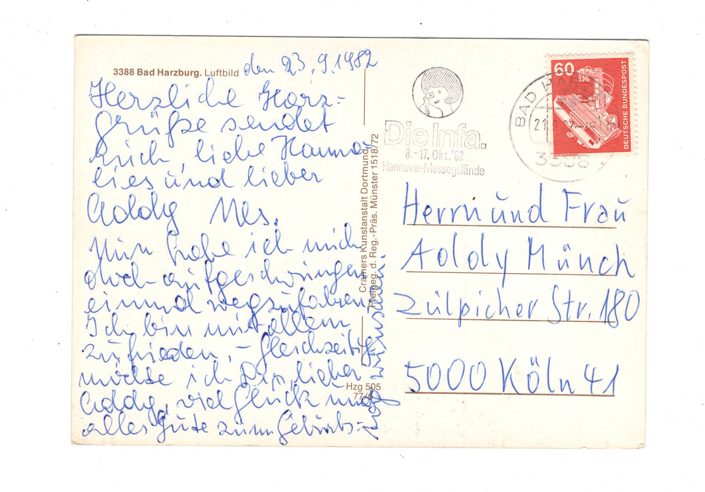 Ansichtskarte Bad Harzburg / Luftbild