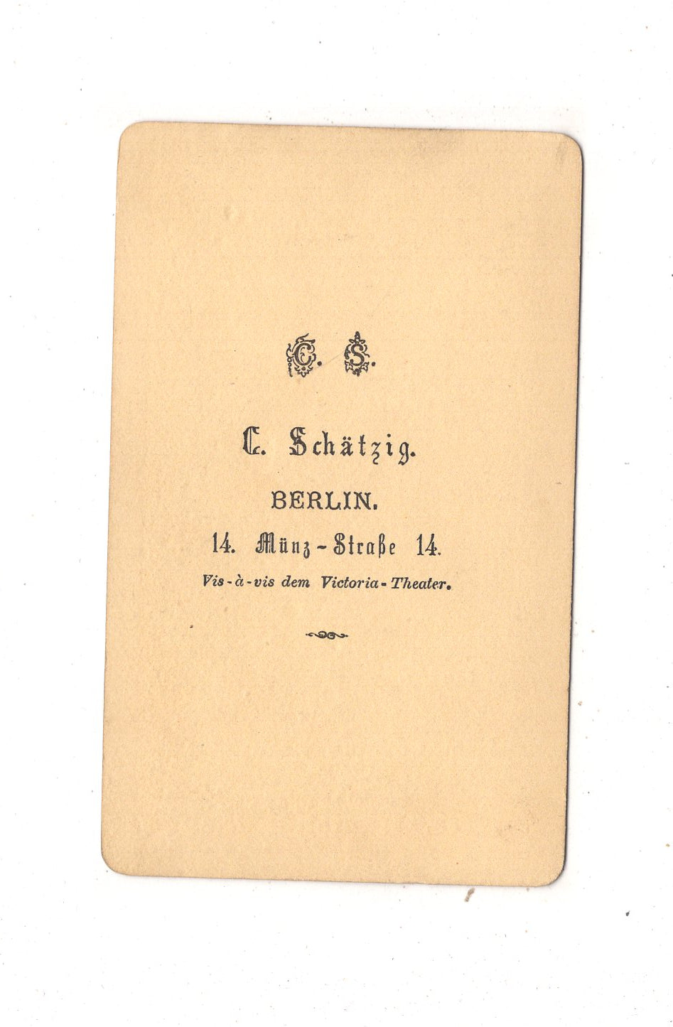 Fotografie Feiner Junge - Berlin 1860er / CDV N1-04