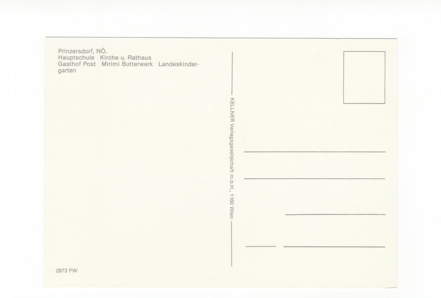 Ansichtskarte Prinzersdorf / Niederösterreich / Österreich