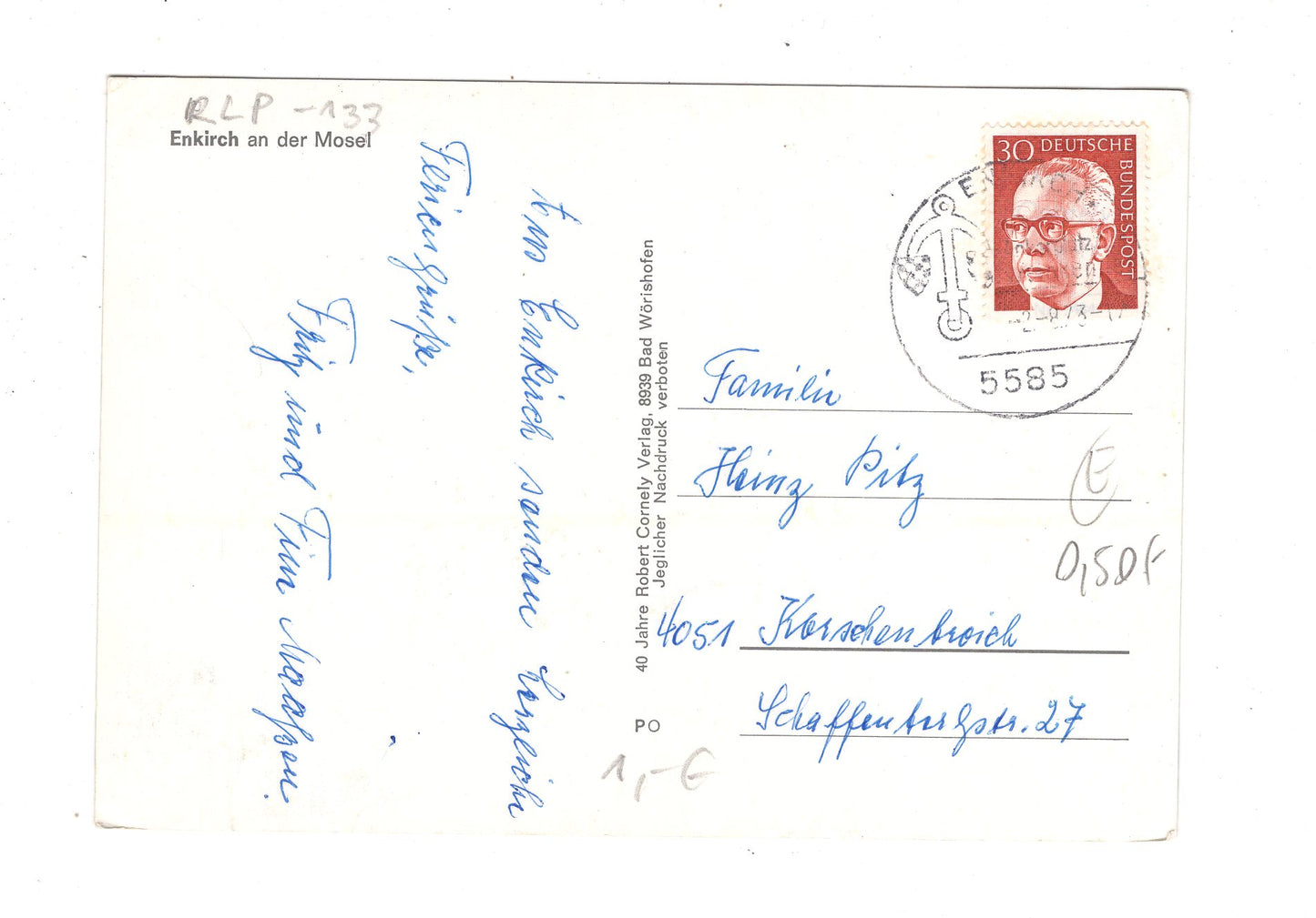 Ansichtskarte Enkirch an der Mosel / M1-59