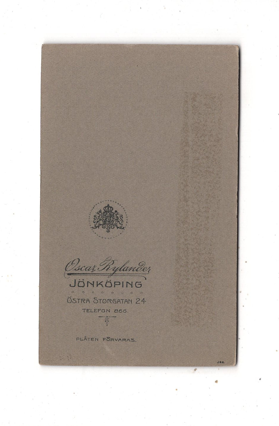 Fotografie Feines Paar - Jönköping 1910er