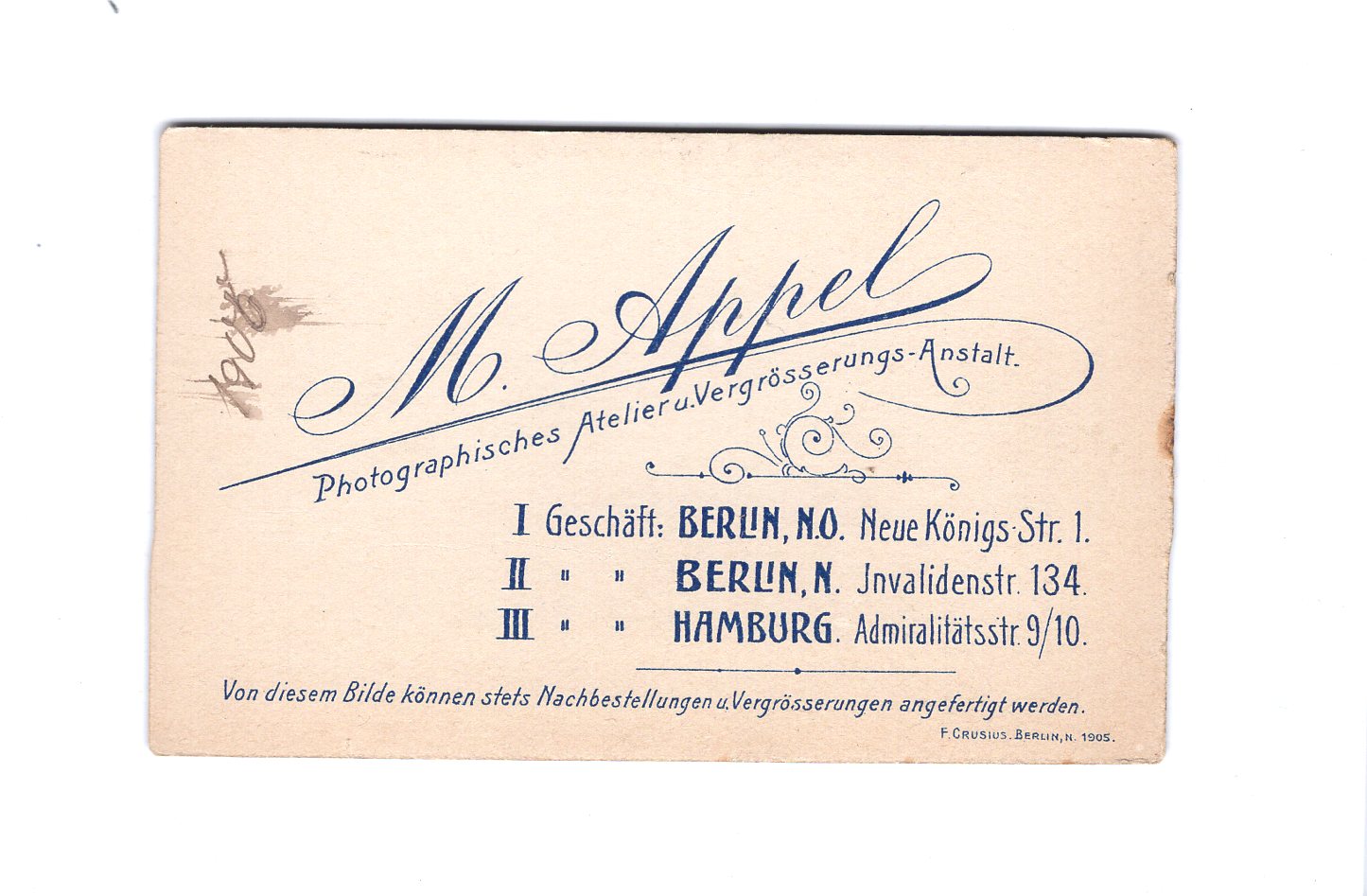 Fotografie Feine Dame - Berlin 1900er