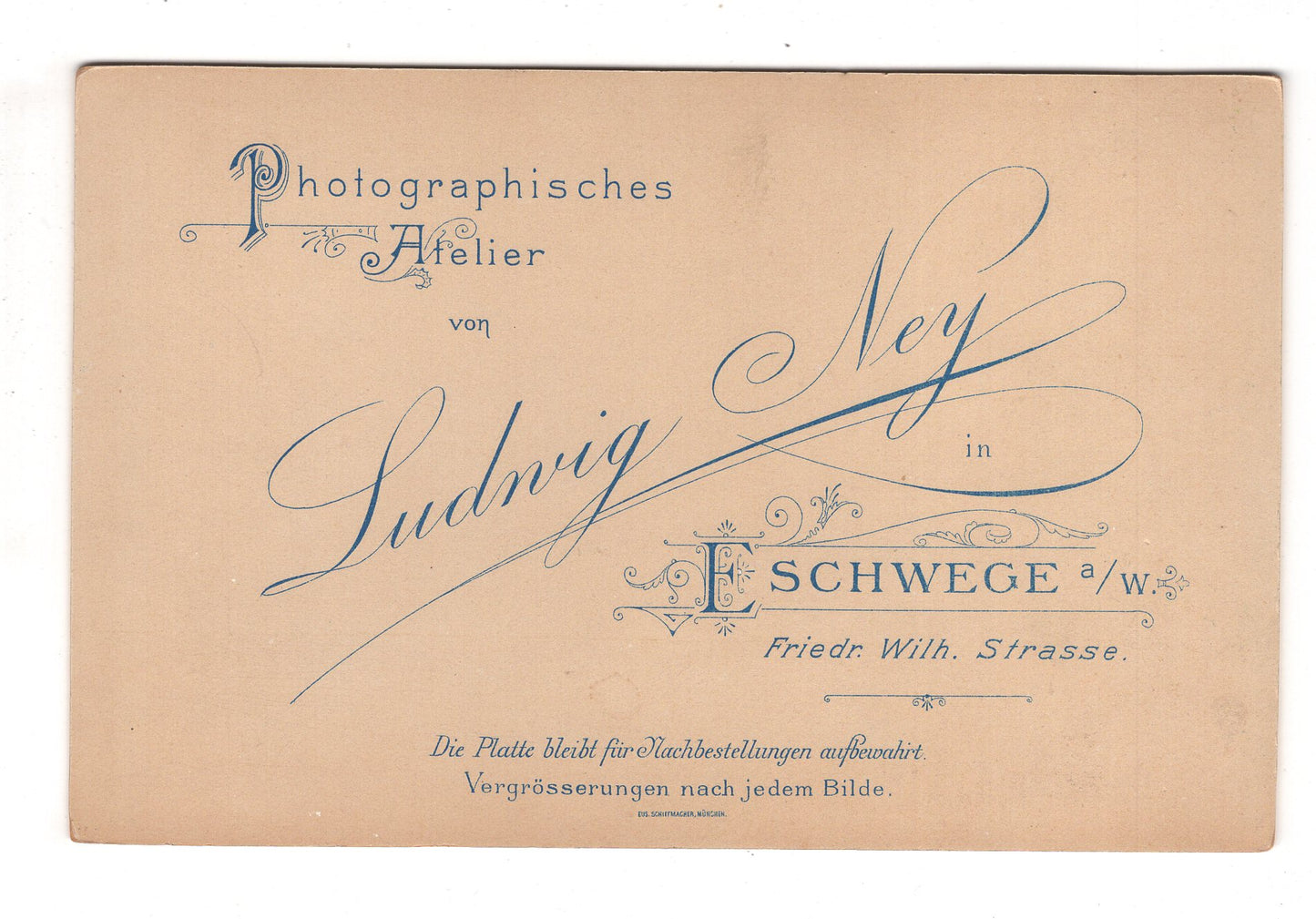 Fotografie Feines Paar - Eschwege 1890er / CAB X-30