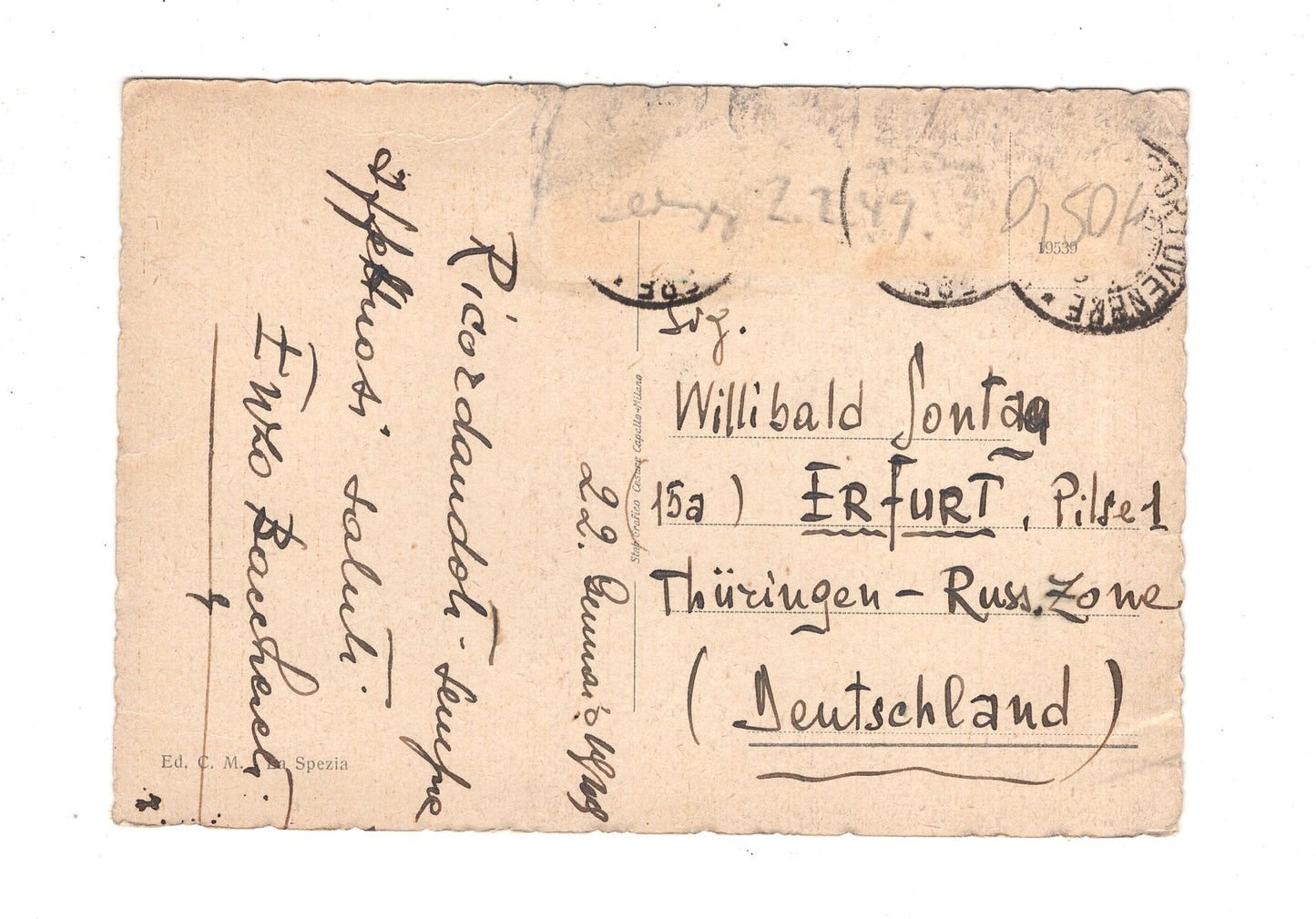 Ansichtskarte Golfo di la Spezia / Portovenere / Italien / N1-60