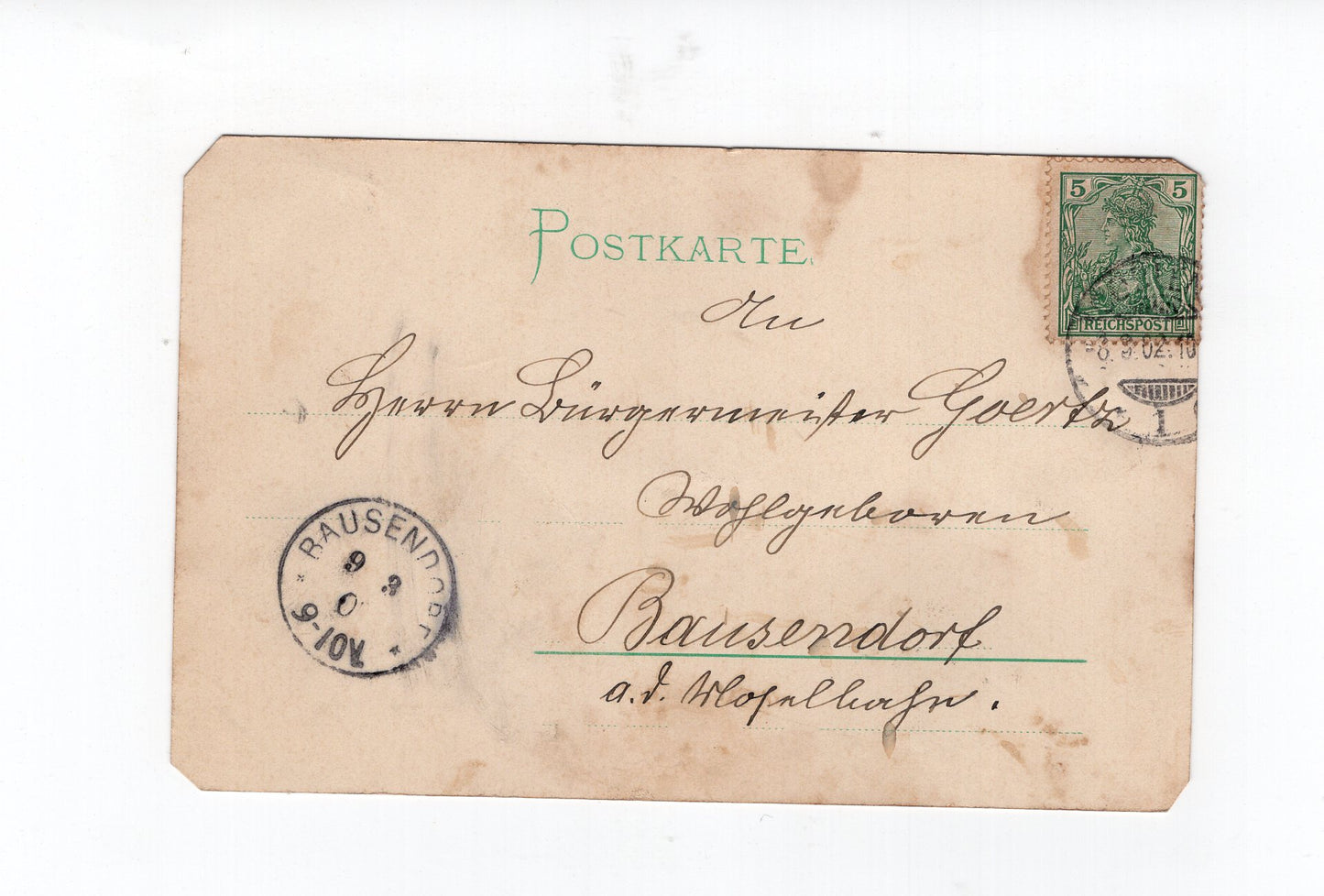 Ansichtskarte Koblenz / Provinzial-Denkmal kaiser Wilhelm I. - 1902