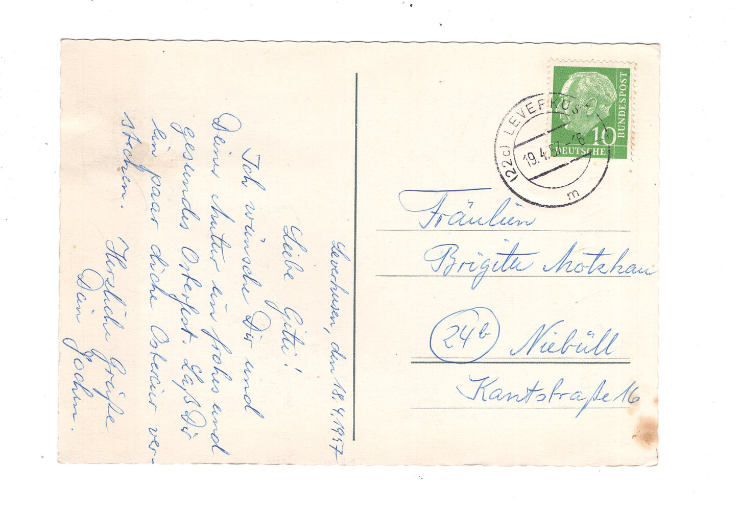 Ansichtskarte Feiertage / Frohe Ostern / L1-53