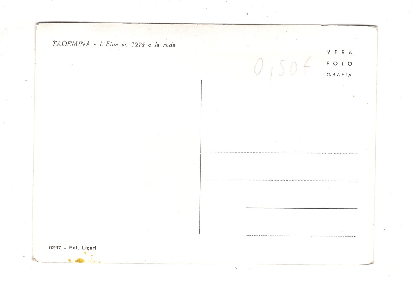 Ansichtskarte Taormina / L´Etna / Italien / N1-61