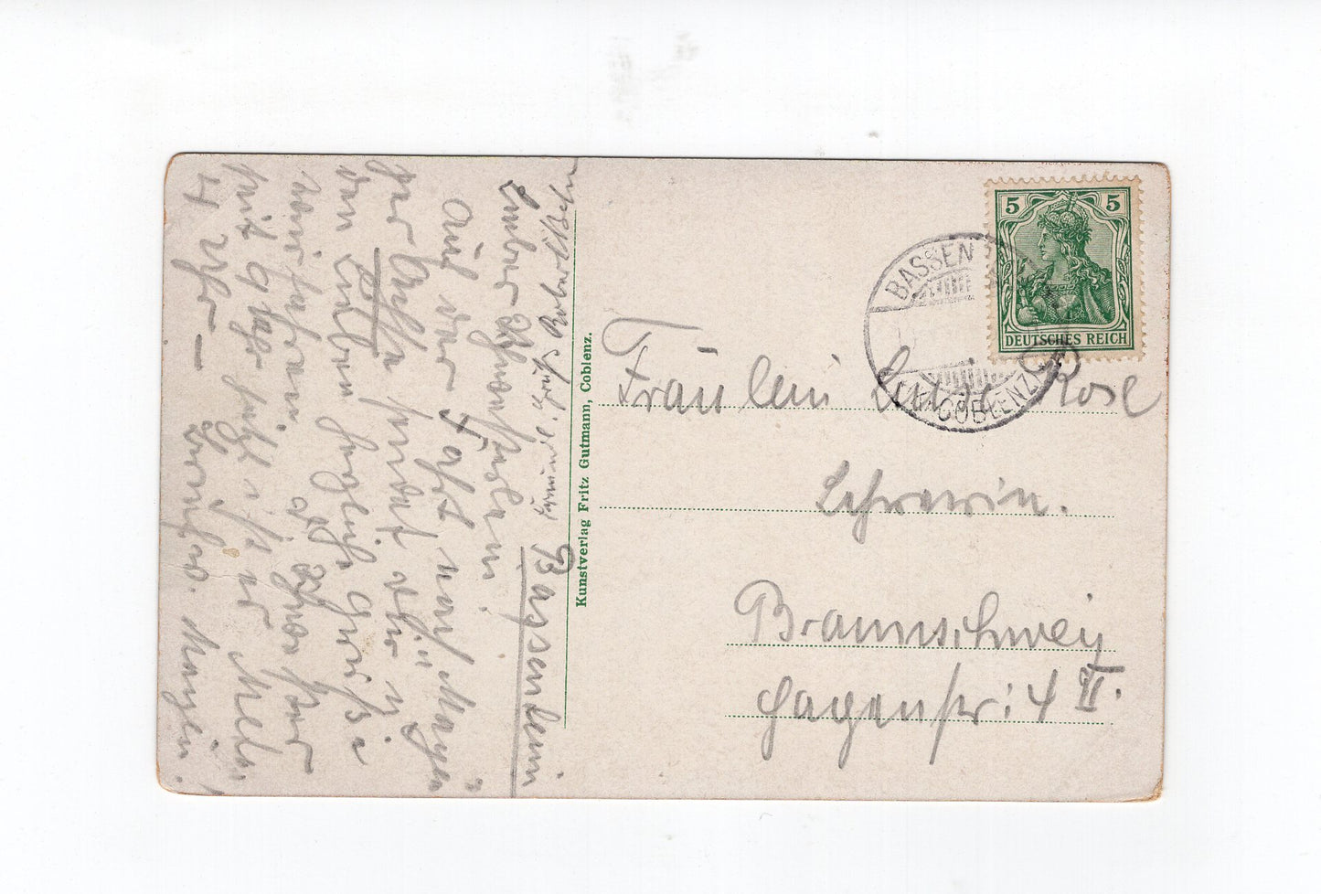 Ansichtskarte Koblenz / Rheinanlagen mit Trinkhalle