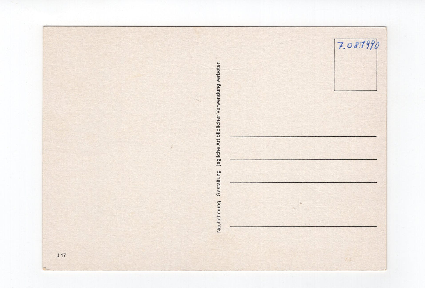 Ansichtskarte Die deutsche Einigkeit