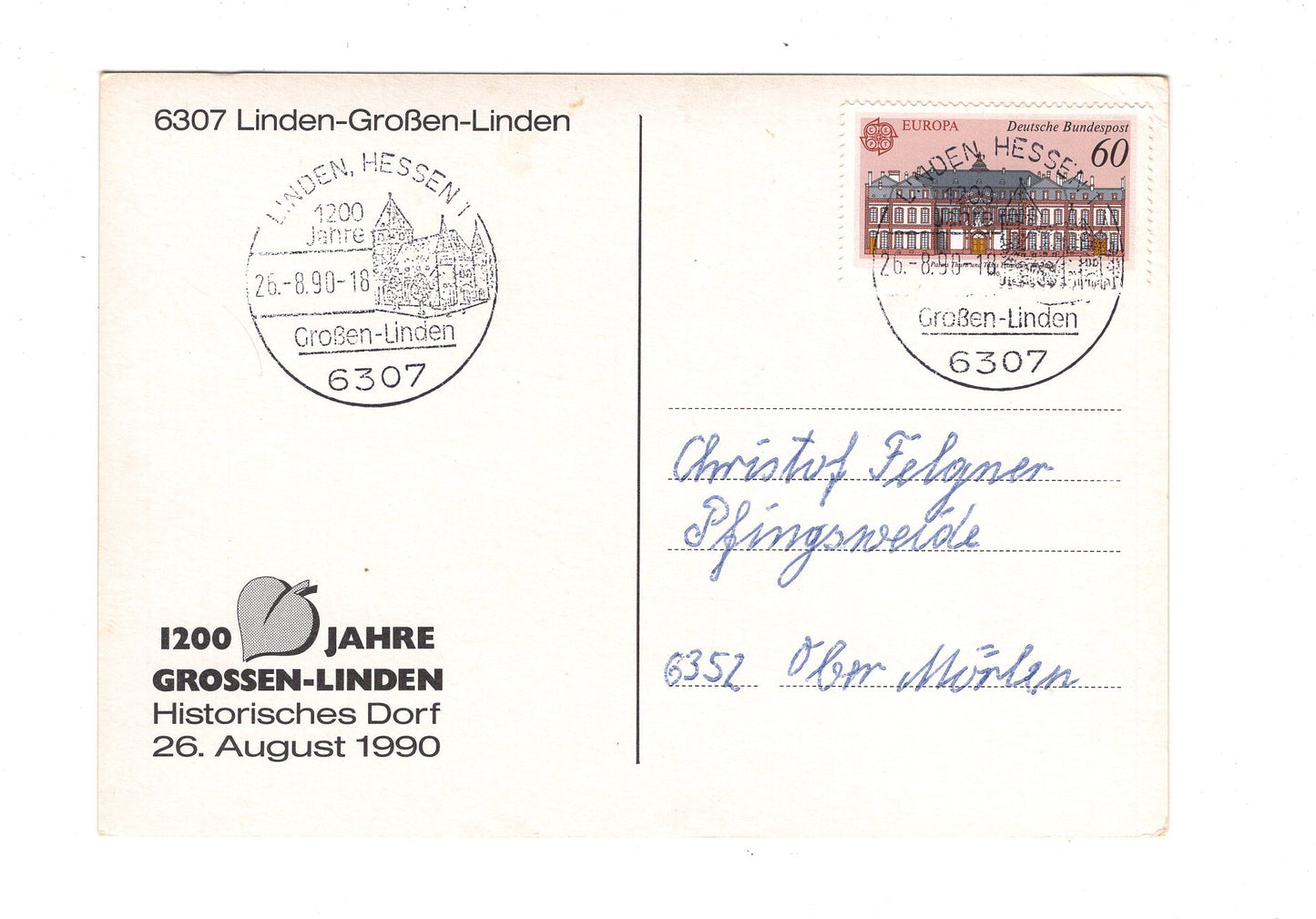 Ansichtskarte Großen-Linden / H1-68
