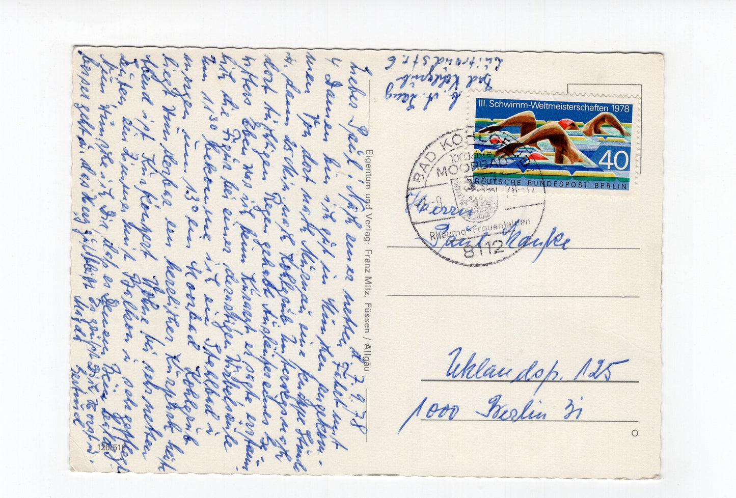 Ansichtskarte Bad Kohlgrub / Oberbayern