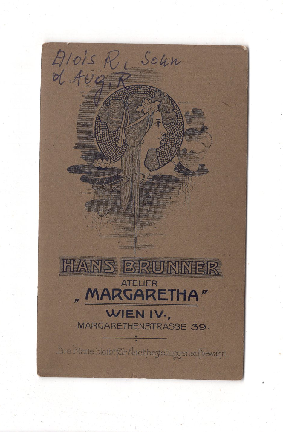 Fotografie Niedlicher kleiner Junge - Wien um 1910 / CDV M1-22