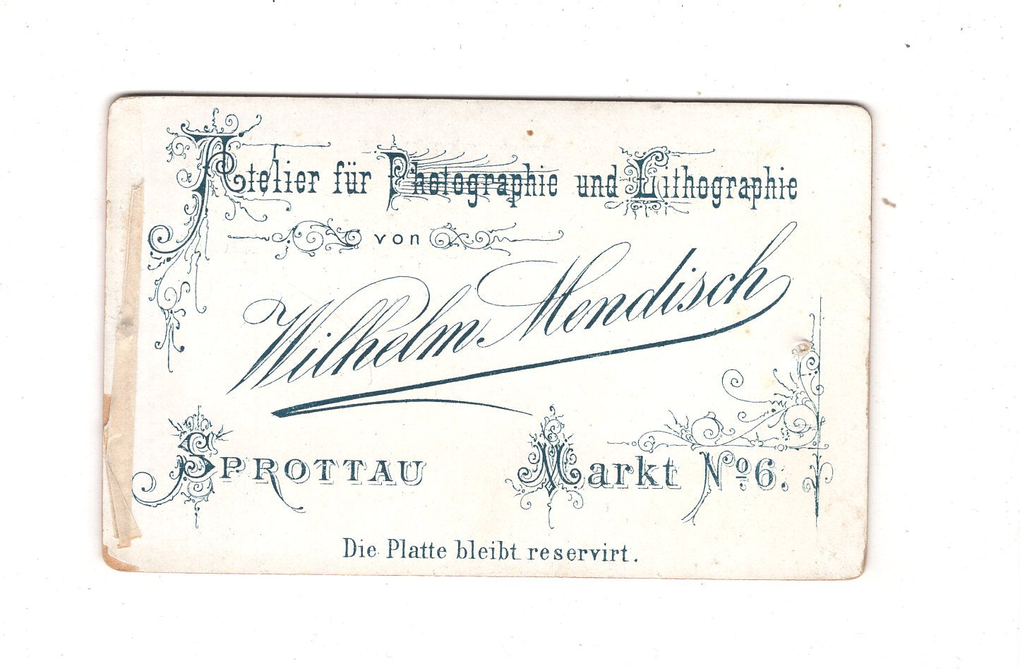 Fotografie Soldat - Sprottau Szprotawa 1890er / CDV M1-02