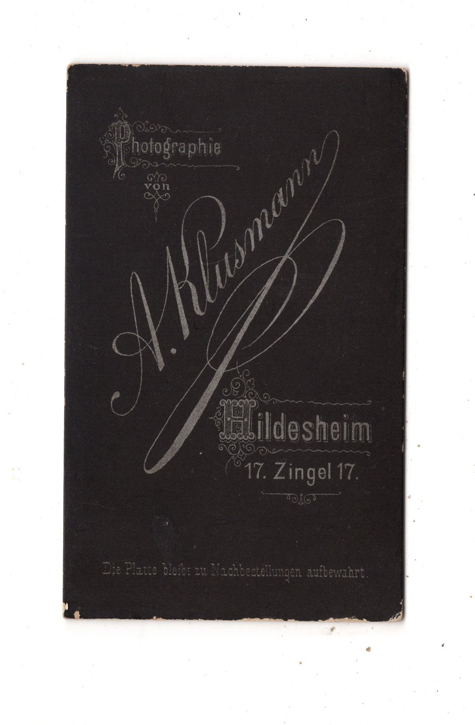 Fotografie Feine Dame - Hildesheim 1880er