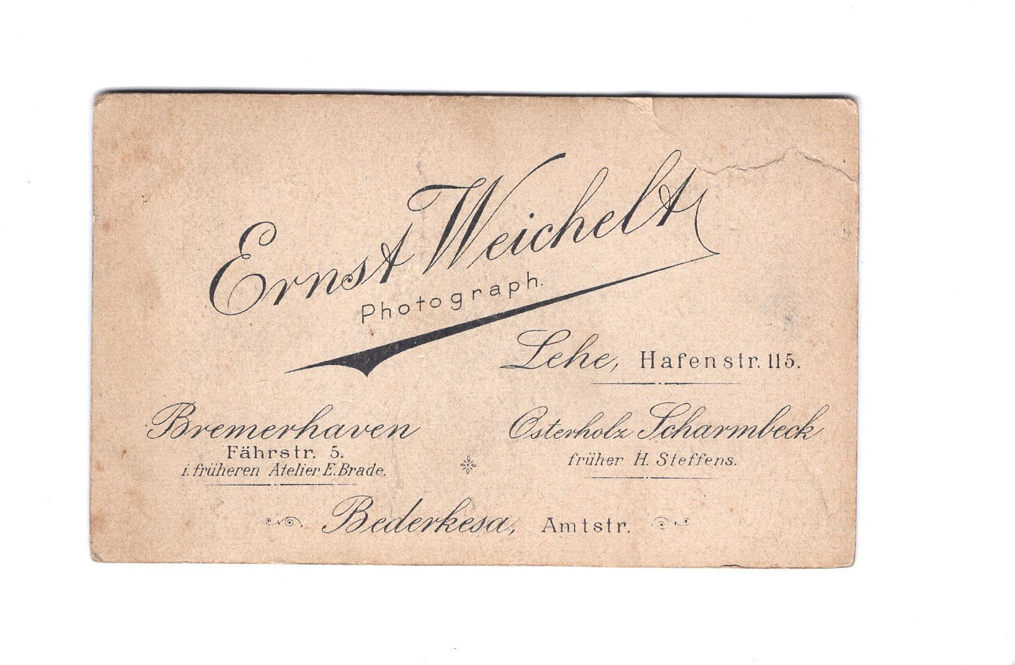 Fotografie Feine Kinder in Trachtenmode - Lehe / Bremerhaven um 1890 +++