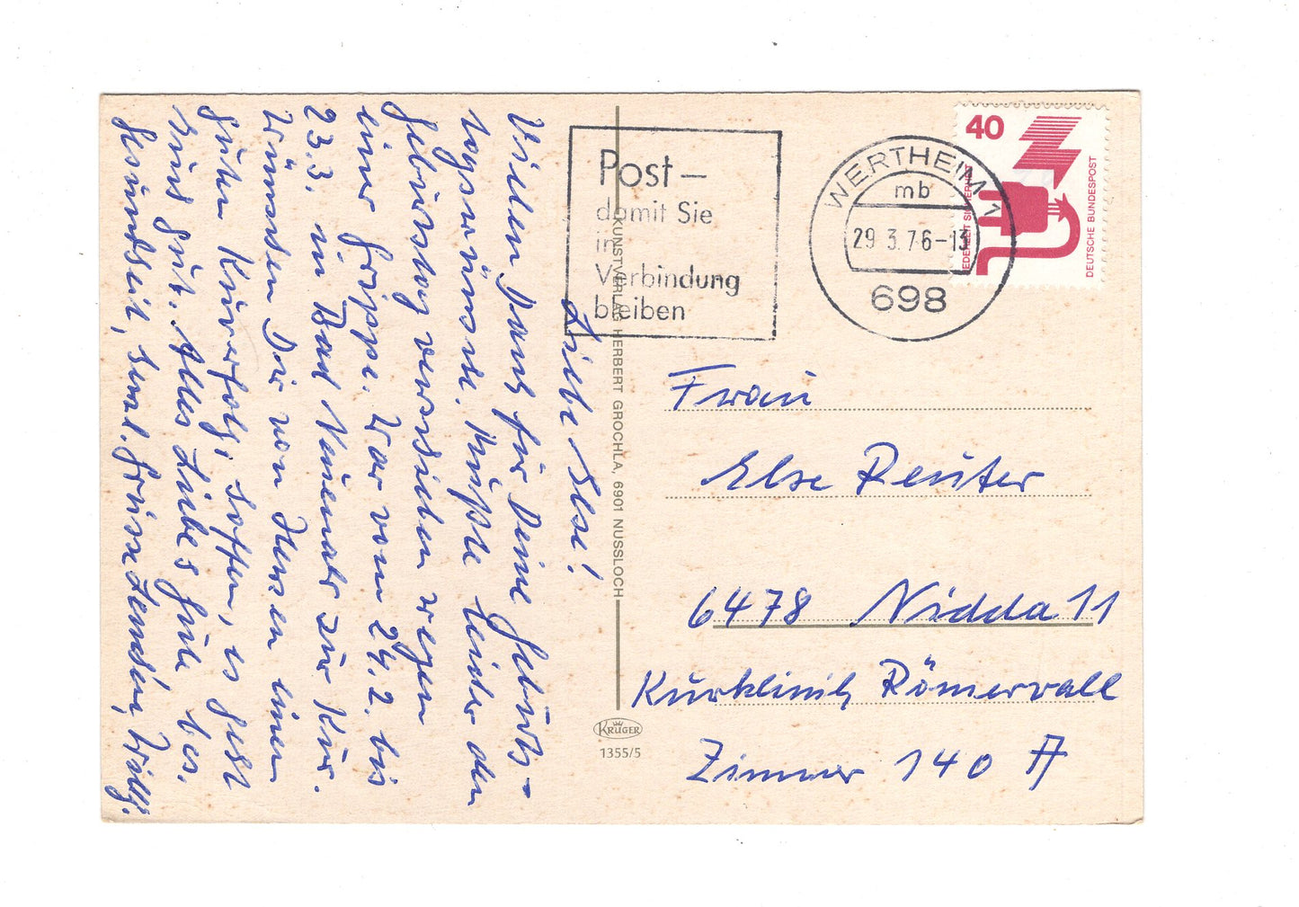 Ansichtskarte Wertheim am Main / H1-68