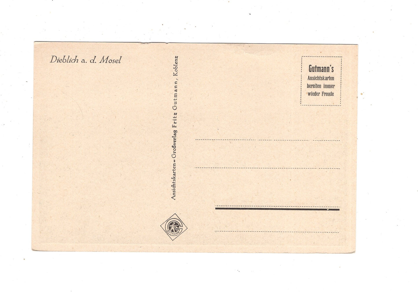 Ansichtskarte Dieblich an der Mosel / M1-60