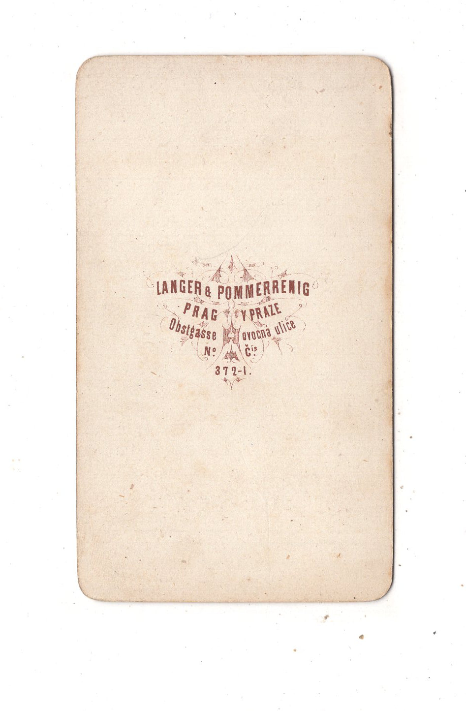 Fotografie Feine Dame - Prag 1860er