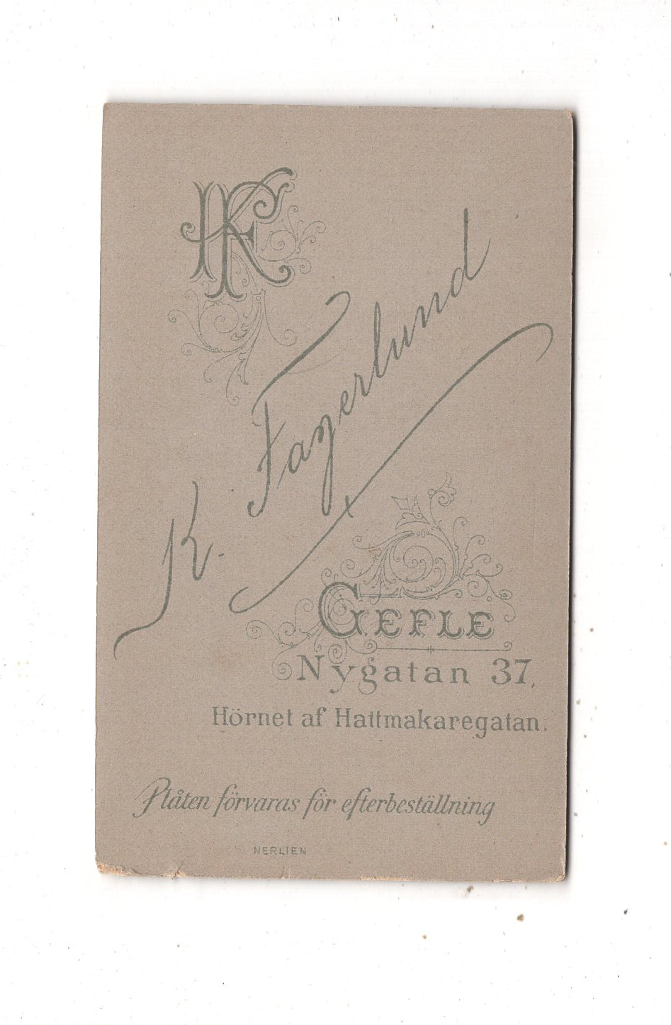 Fotografie Schönes Familienbild - Gefle um 1900