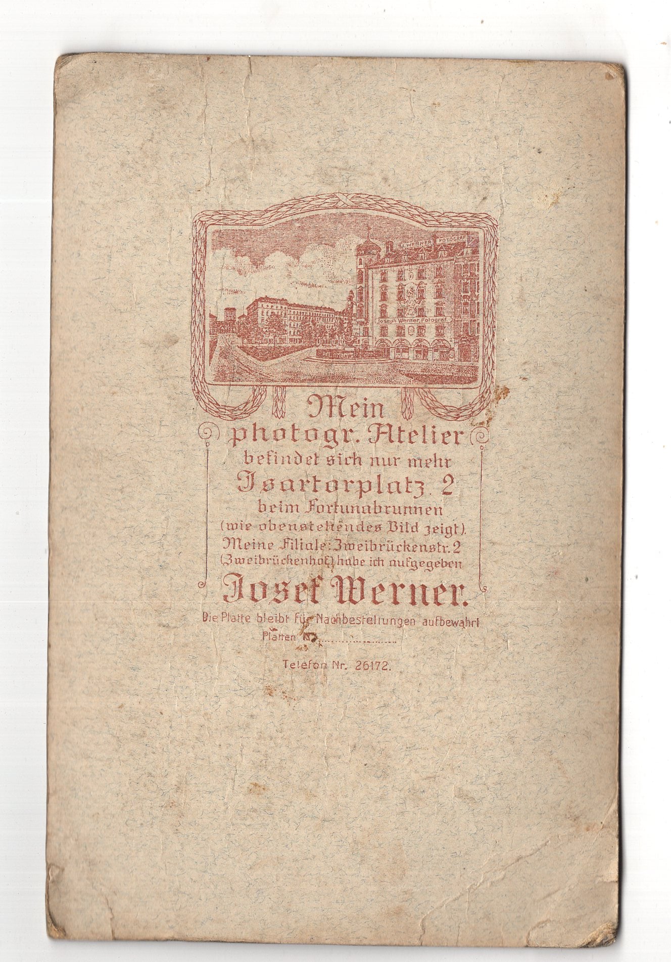 Fotografie Soldat mit Orden und Braut - München 1910er