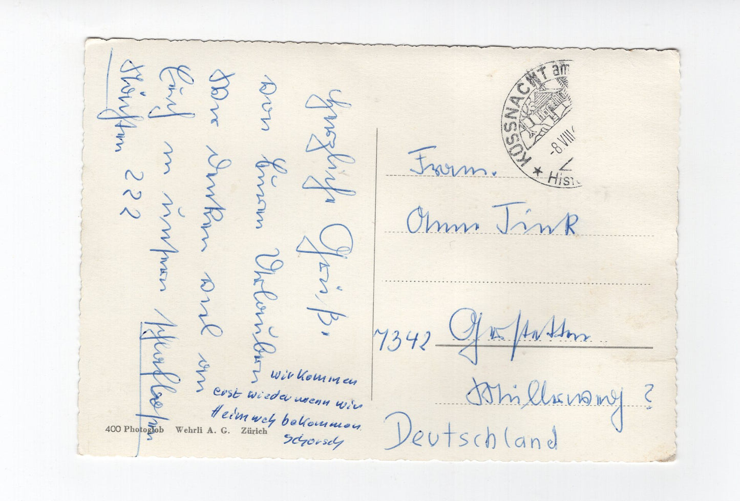 Ansichtskarte Vierwaldstättersee / Schweiz