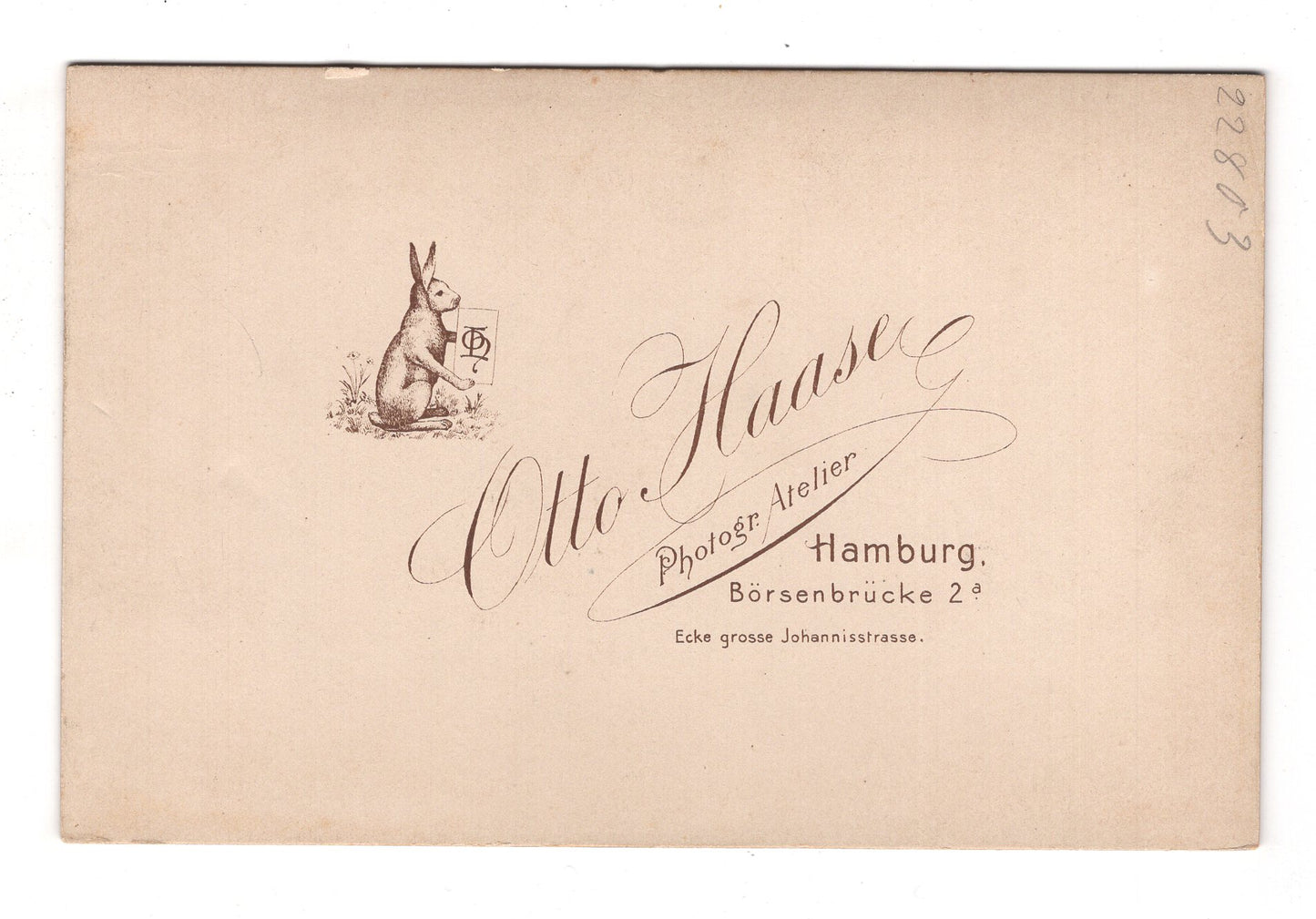 Fotografie Feines Paar - Hamburg 1890er / CAB X-32