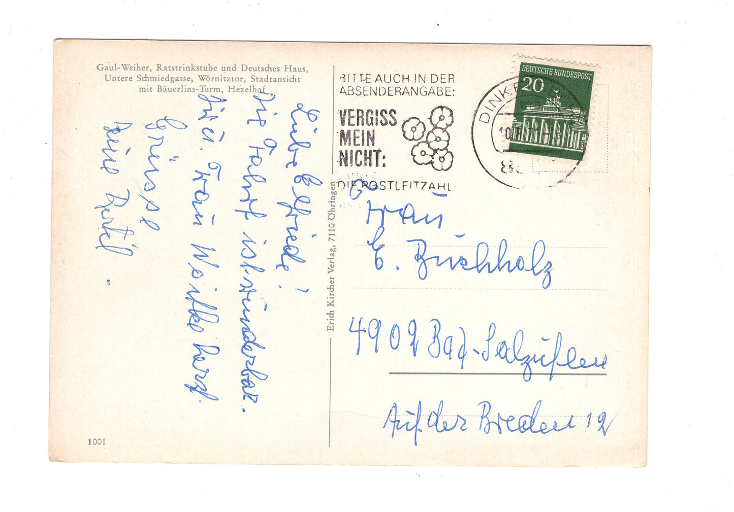 Ansichtskarte Dinkelsbühl / H1-68