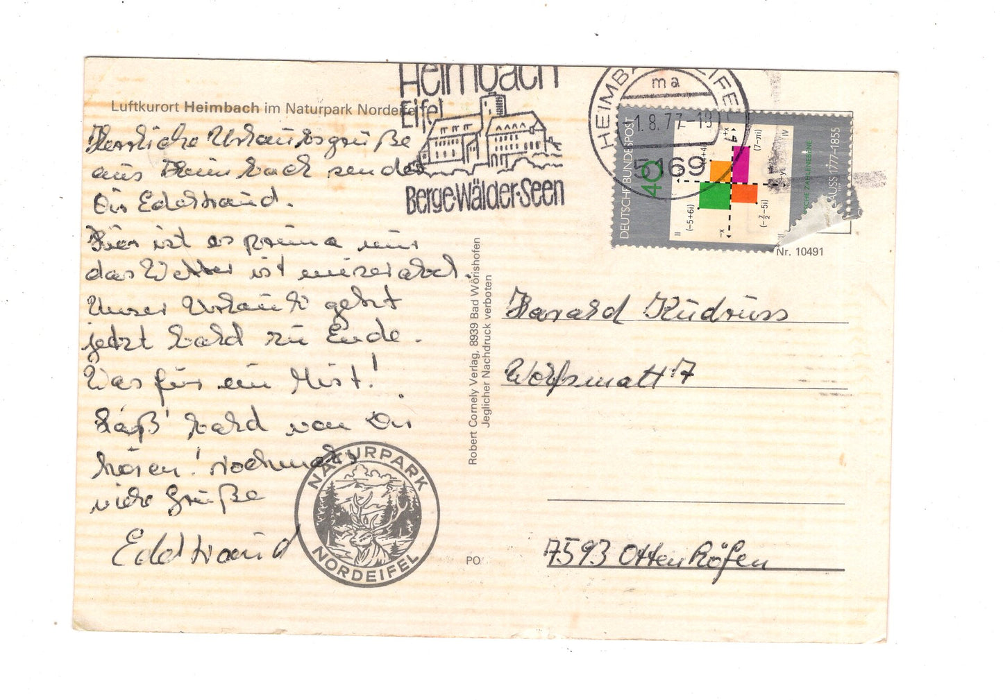 Ansichtskarte Heimbach / Eifel / M1-60