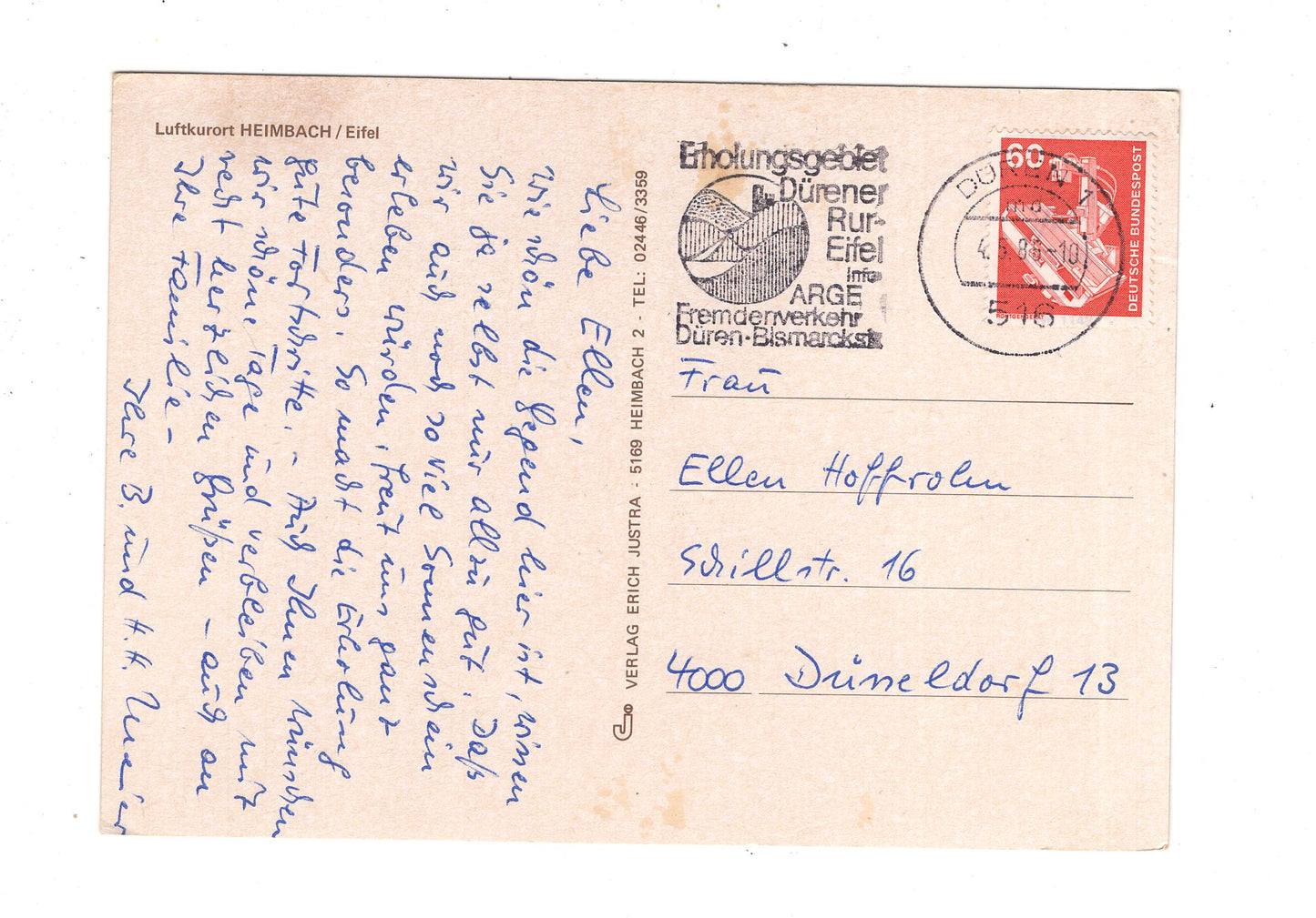 Ansichtskarte Heimbach / Eifel / M1-60