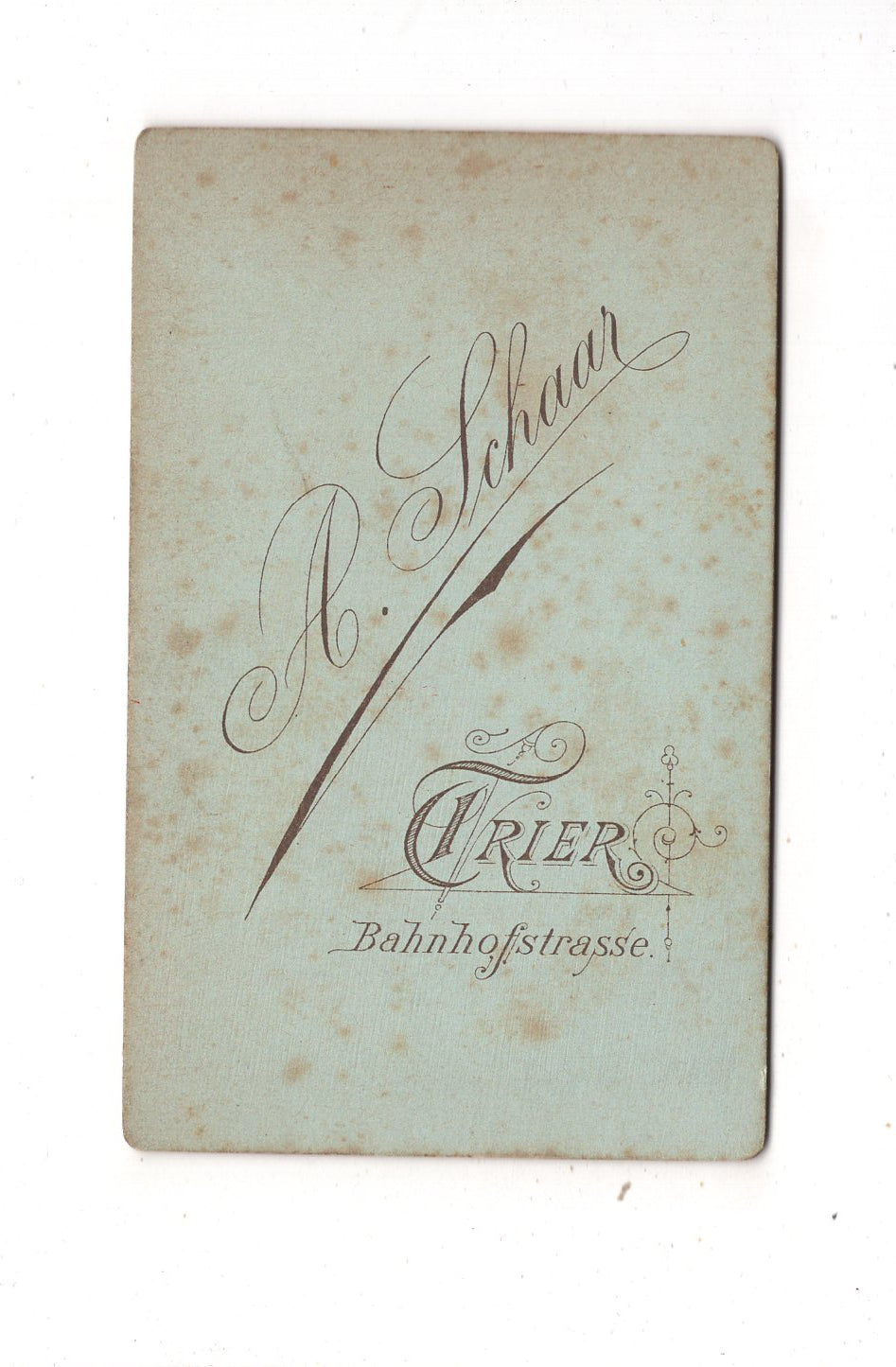 Fotografie Soldat - Trier 1880er / CDV M1-03