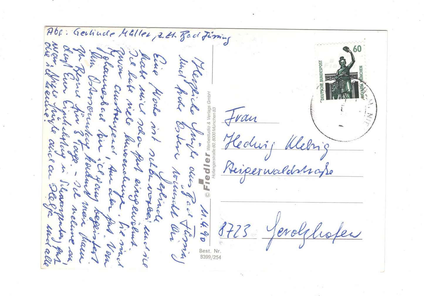 Ansichtskarte Bad Füssing / Niederbayern / Kurzentrum