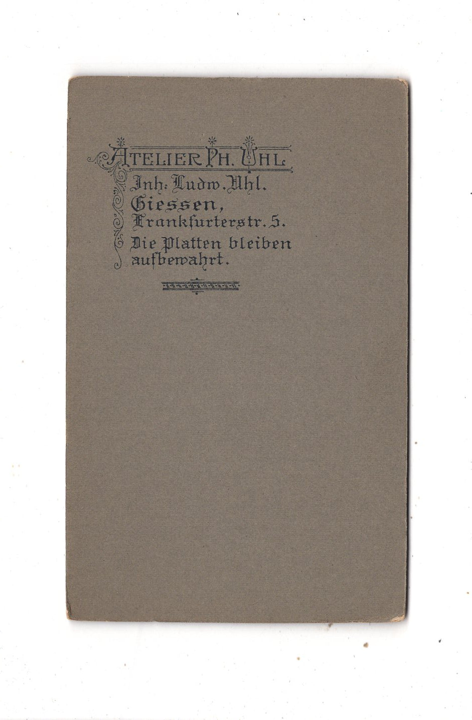 Fotografie Niedlicher kleiner Junge - Gießen 1900er
