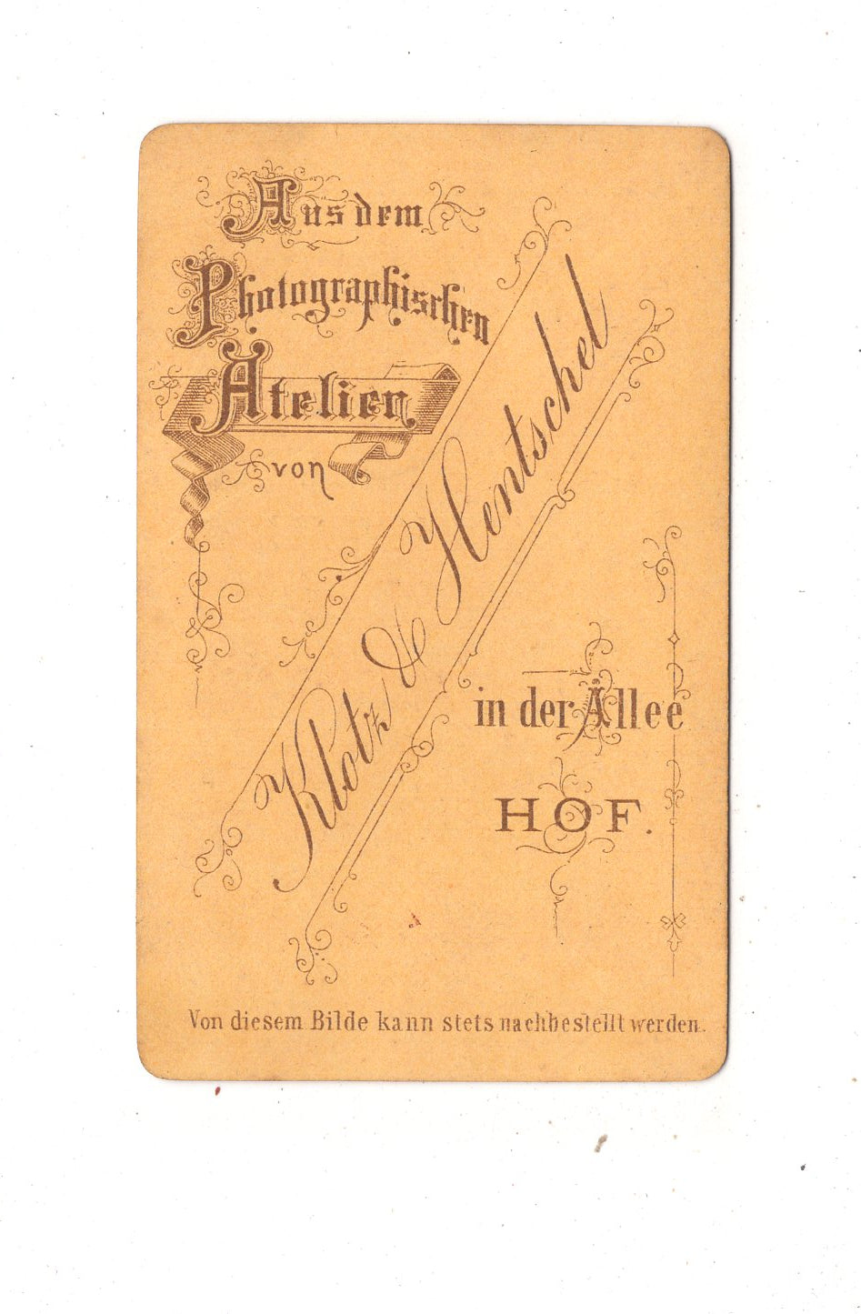 Fotografie Feiner Junge - Hof 1860er / CDV N1-06
