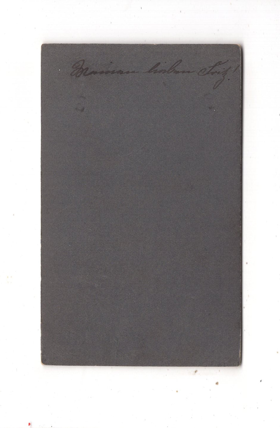 Fotografie Feine Dame mit Widmung - Bremen 1900er