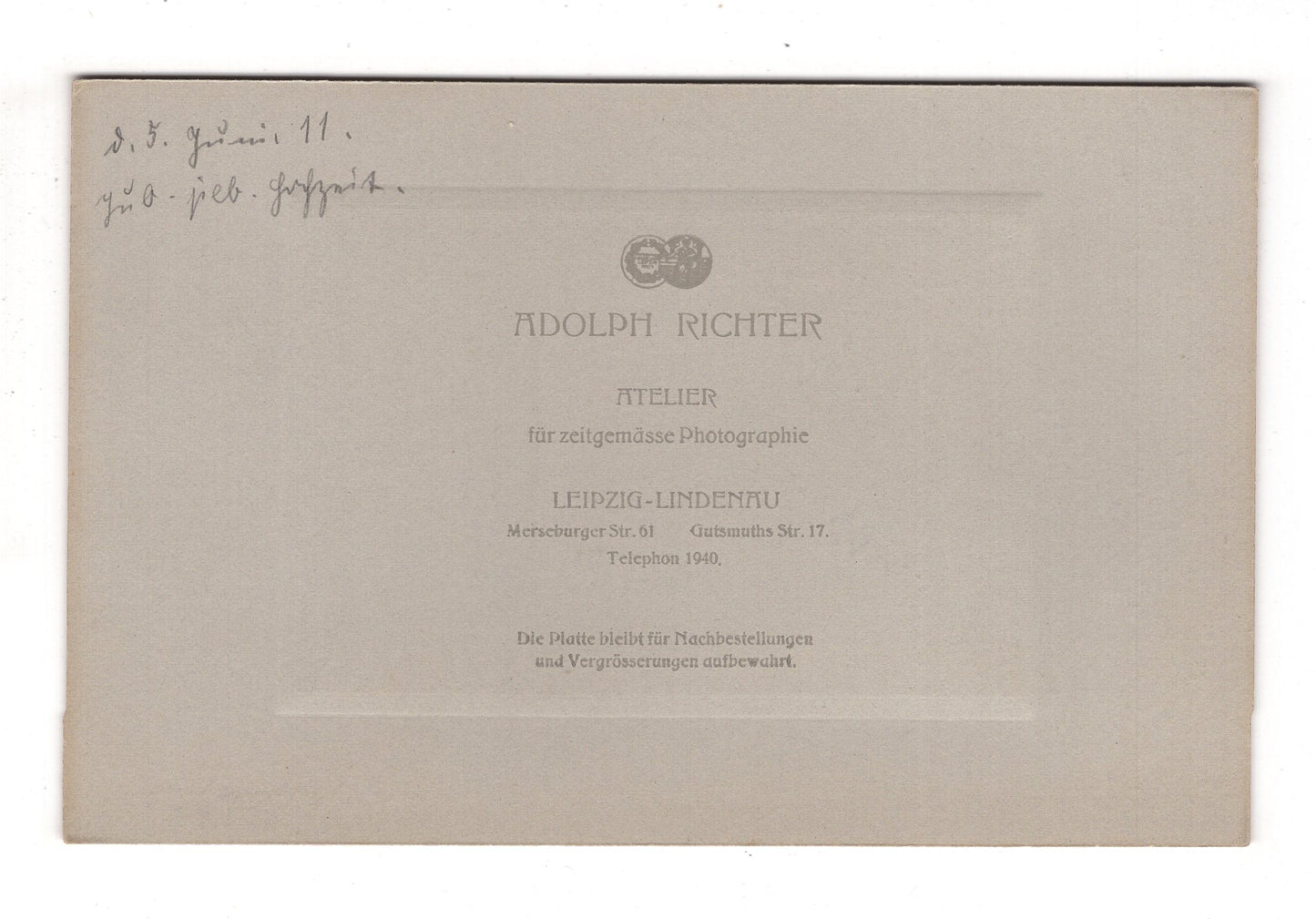 Fotografie Feines Paar - Leipzig-Lindenau 1911 / CAB X-33