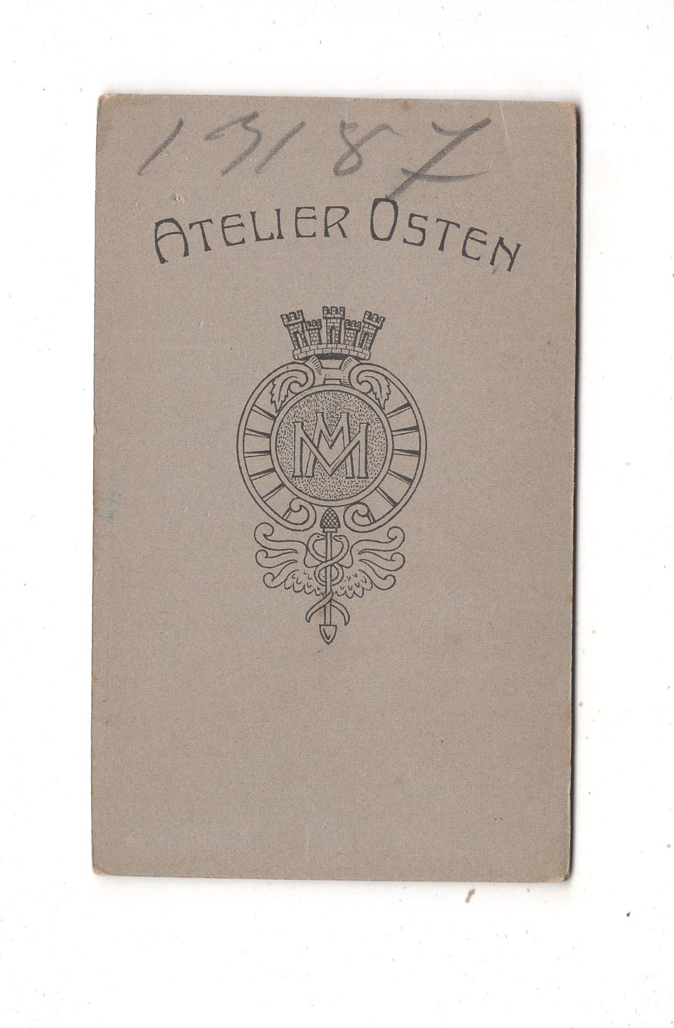 Fotografie Feiner Junge - Berlin 1890er / CDV N1-06