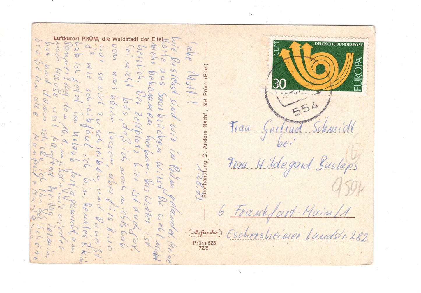 Ansichtskarte Waldstadt Prüm / Eifel / M1-61