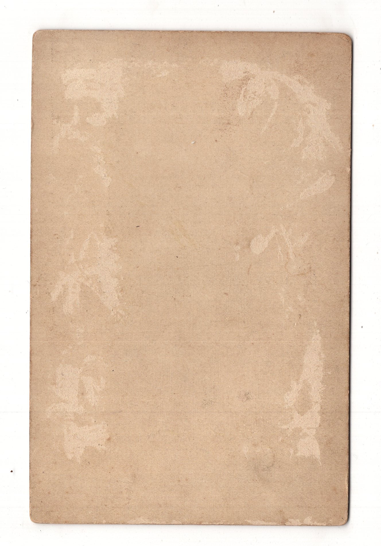 Fotografie Älterer Herr mit kleinem Mädchen - unbekannter Ort 1880er