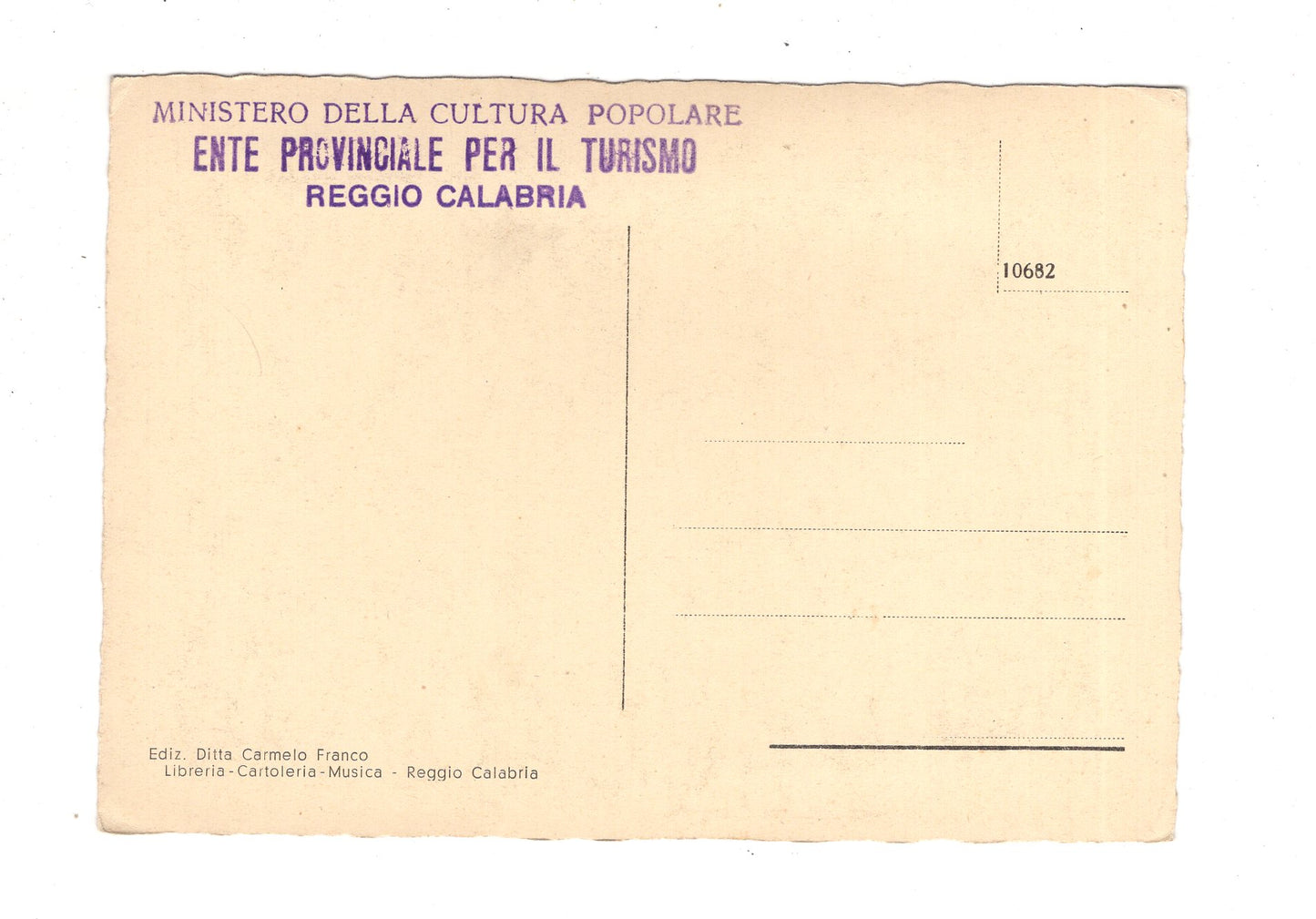 Ansichtskarte Reggio Calabria / Via Marina / Italien / N1-62