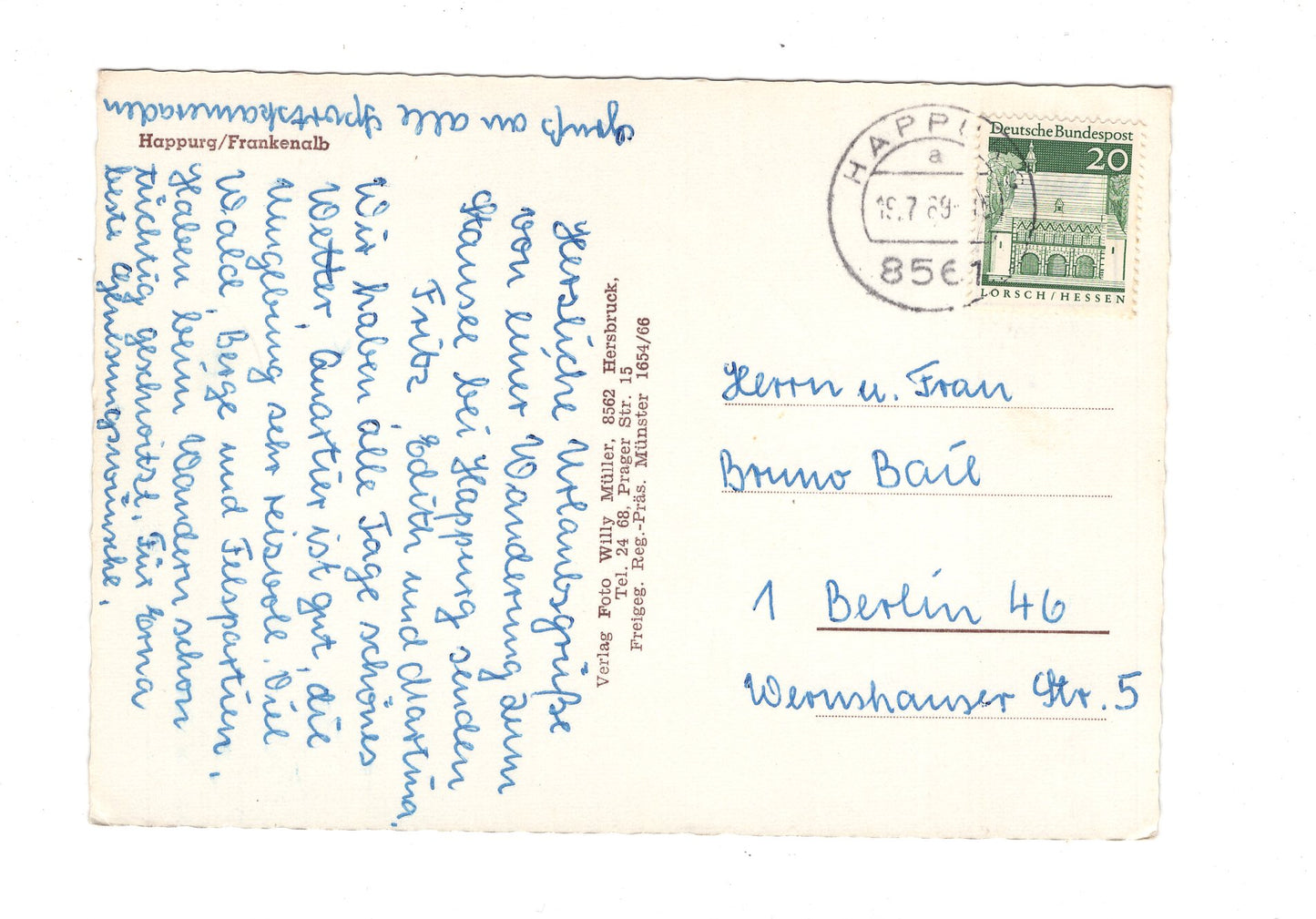 Ansichtskarte Happurg / Frankenalb / H1-69