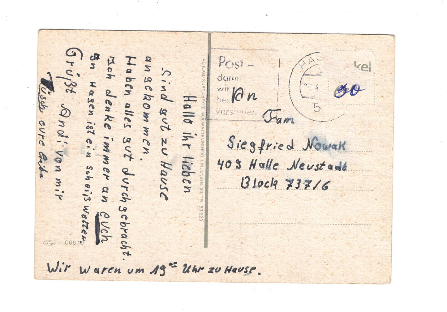 Ansichtskarte Hagen / Westfalen / H1-69