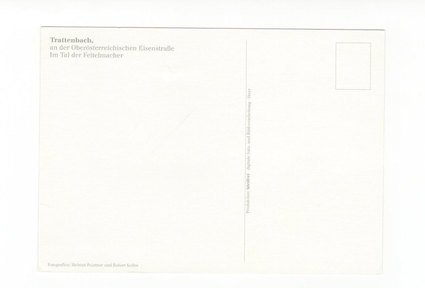 Ansichtskarte Trattenbach / Niederösterreich / Österreich