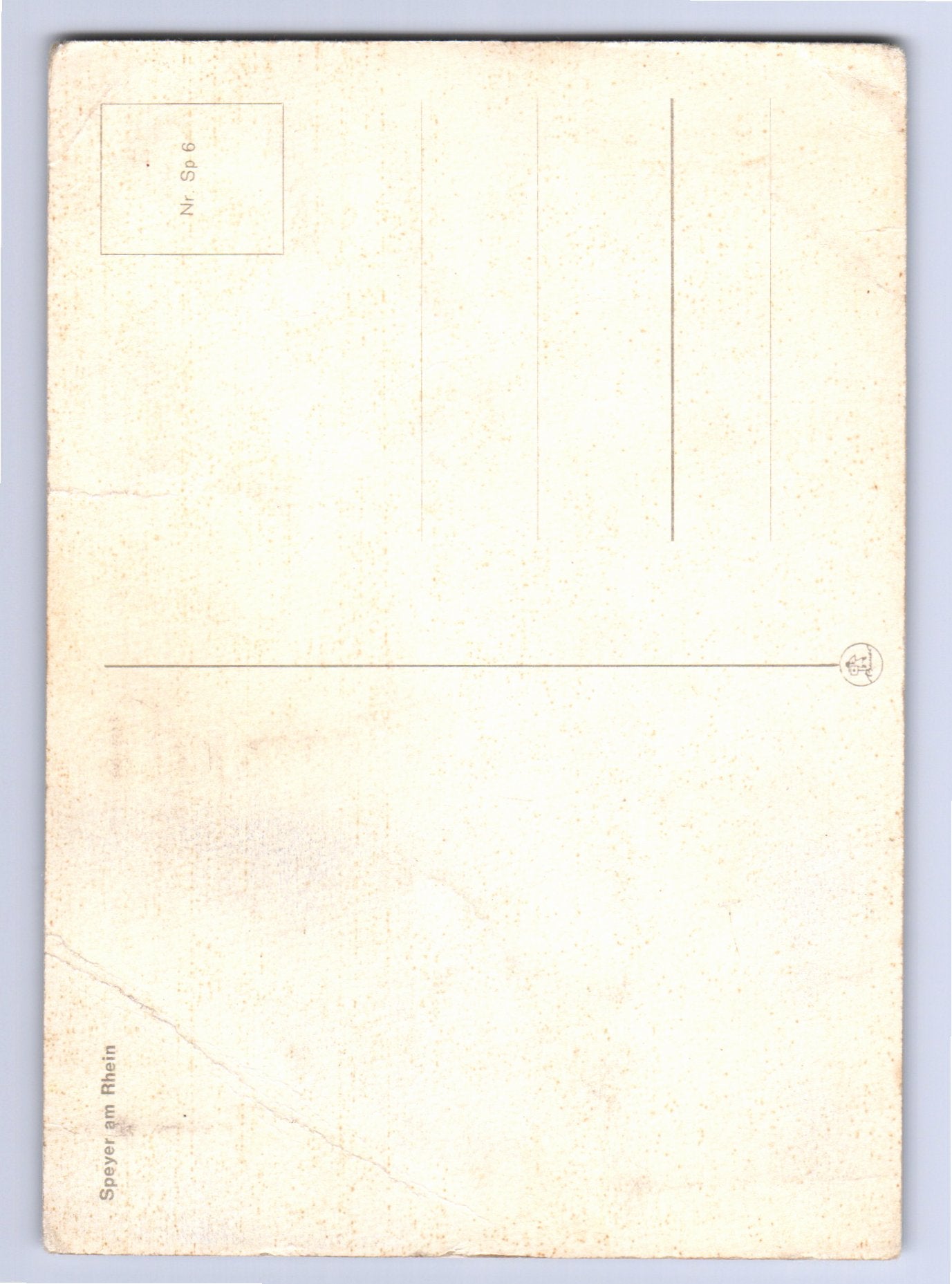 Ansichtskarte Speyer am Rhein